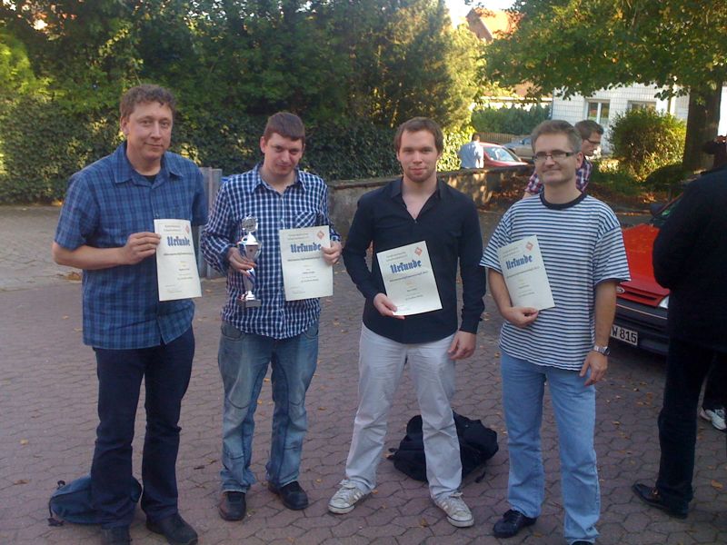 Rainer, Fabian, Jens, Frank