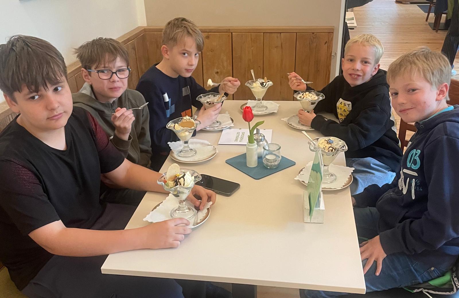 Eis essen